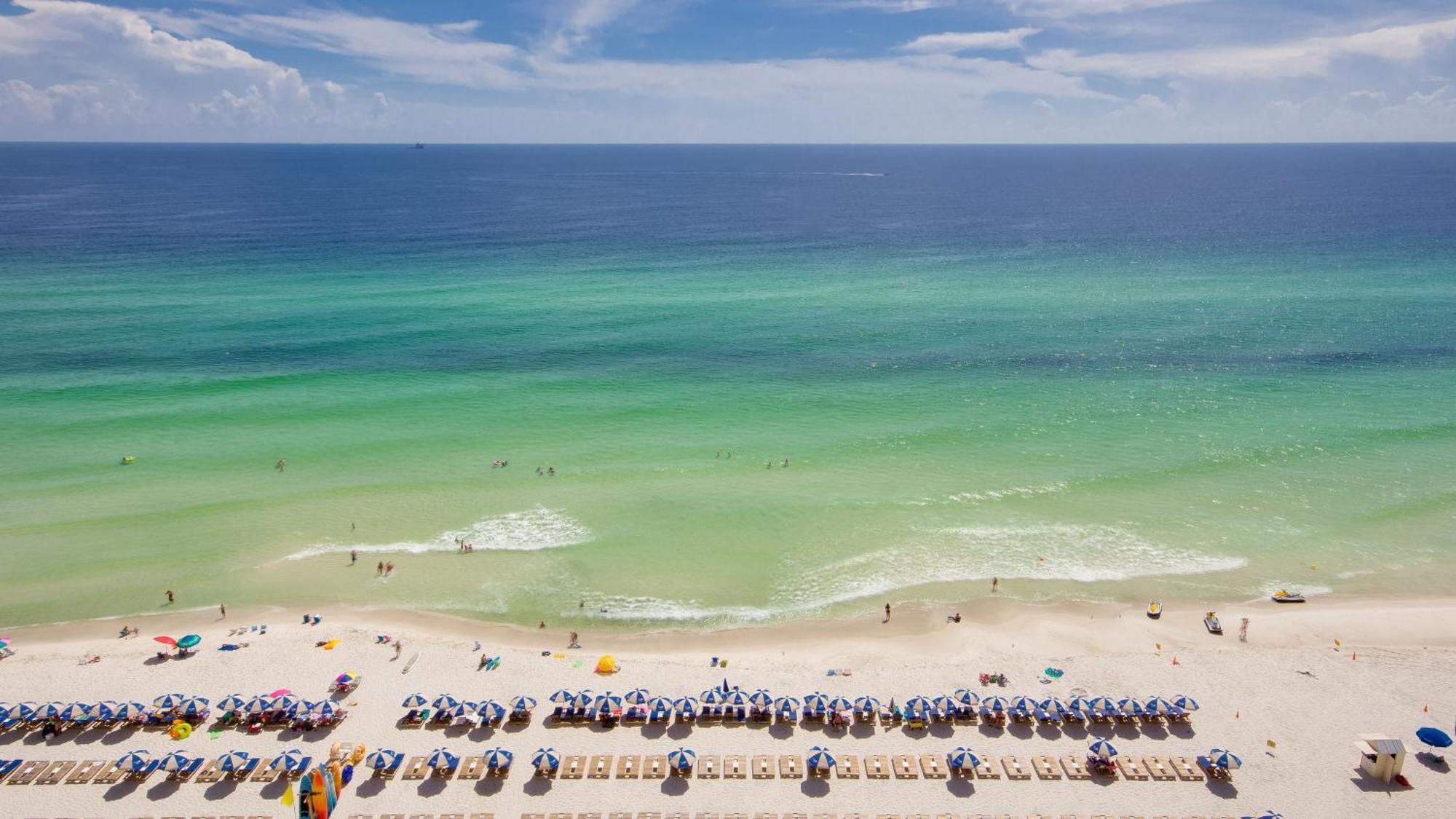 Tidewater Escape: 1Br/2Ba Beachfront Condo, Sleeps 6, Gulf Views & Comfort! Panama City Beach Exterior foto