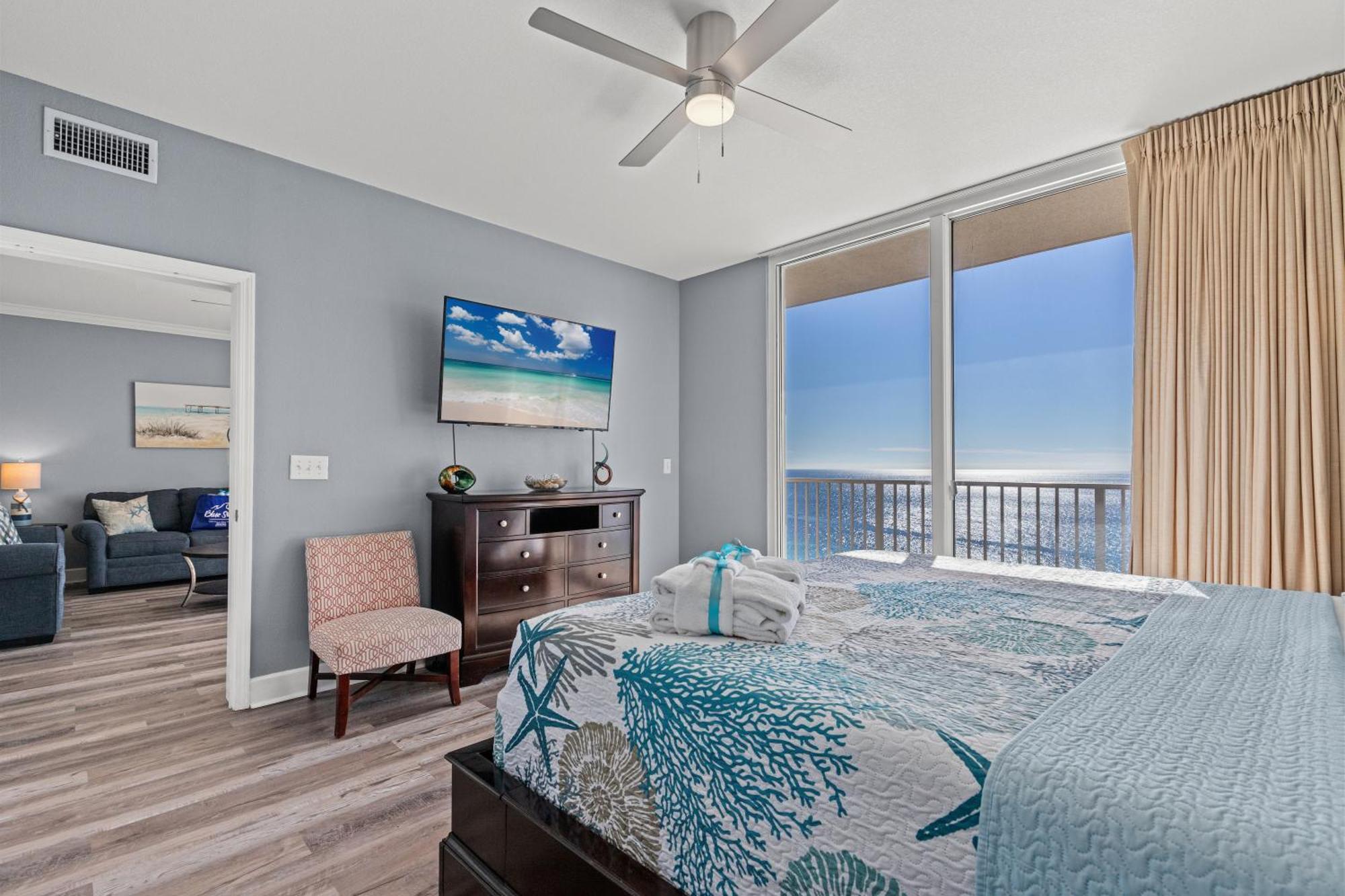 Tidewater Escape: 1Br/2Ba Beachfront Condo, Sleeps 6, Gulf Views & Comfort! Panama City Beach Exterior foto